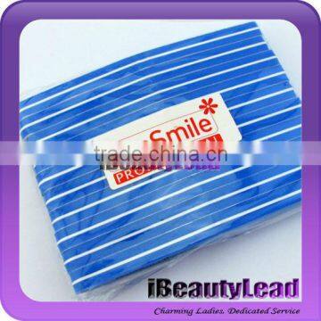 Nail art file sponge nail buffer file blue color nail buffer file