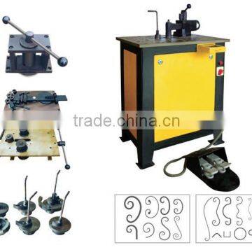 EL-DW16D Medium frequency wrought iron scroll making machine