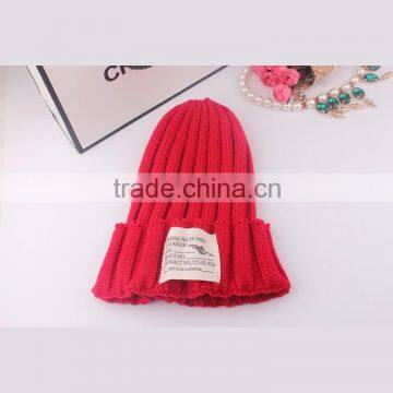hiphop Embroidery Design Knitting Wool Fashion Cap Winter-Spring Woolen Hats For Man And Women Skullies Beanies