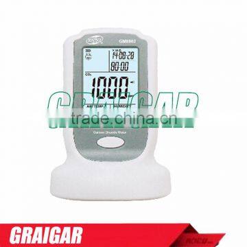 GM8802 Carbon Dioxide Meter Measuring range: 0-2000ppm Response time: <30 seconds