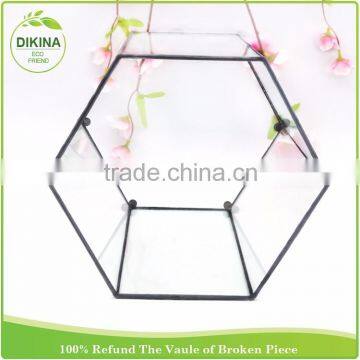 Metal Decoration Vintage Gift Christmas France Cabinet & Pet Display Cages Black Tall Vase, Home Stained Glass House Container photo-5