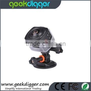 New Arrival 360 Degree All View 1440P@30FPS HD WiFi Sport Action Camera AMK-100S