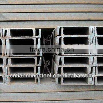 u channel steel JIS &EN standard q235 MATERIAL