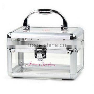 Professional fashion transparent acrylic display box with lock