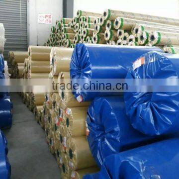 100%Waterproof UV Protection 610g/18oz PVC Tarps /Fire Retardant PVC Coated Fabric in roll