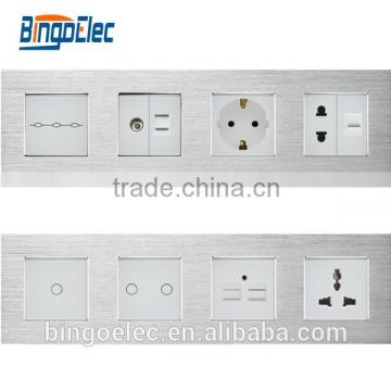 EU standard modular design switch and socket