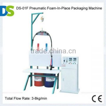 Filling foam, solar, water heater foam machine