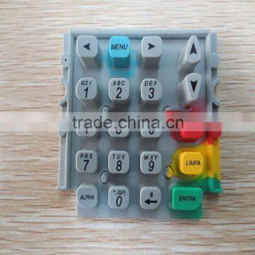 Silicon Keypad For Nurit8400/Numeric Keypad