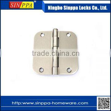 SPG-003AF 3.5inch Heavy Duty Flat Head Steel Cabinet Round Corner Furniture Door Hinge