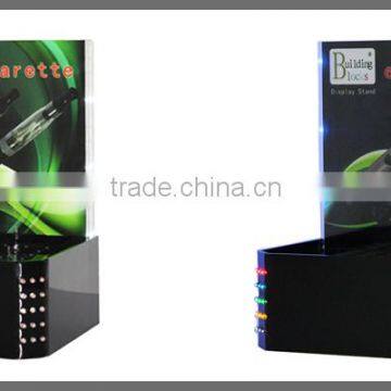 SSW-CA-211 New Design Acrylic Electronic Cigarette Display Stand / Electronic Cigarette Display Racks With Attractive LED Lights photo-2