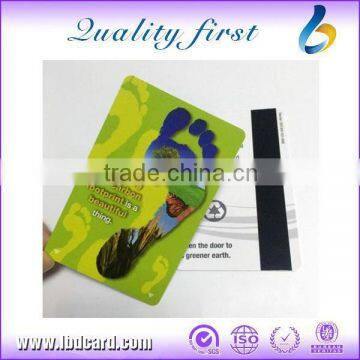 Clear Magnetic Stripe Cards For Hotel Access Management