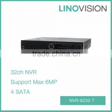 Professional 32CH 1.5U 4SATA NVR, Support Max 6MP