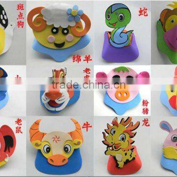 Wholesale Halloween Costume Hats Foam/ Kids Novelty Hats/Birthday Party Favors/Birthday Decorations