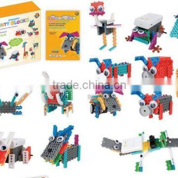 4 IN 1 Electric Control Animal Block Toys -173PCS