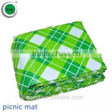 OEM Delicate Portable Waterproof Outdoor Picnic Mat Beach Camping Baby Climbing Plaid Blanket Family Camping Mat