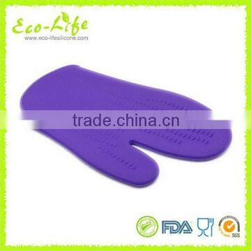 100% FDA Approved Heat Resistant Silicone BBQ Gloves Silicone Mitts photo-5