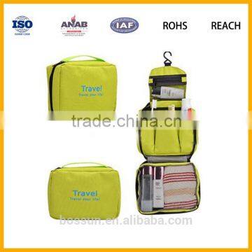 Promotional Foldable Polyester Travel Bag travel COSMESTIC bags