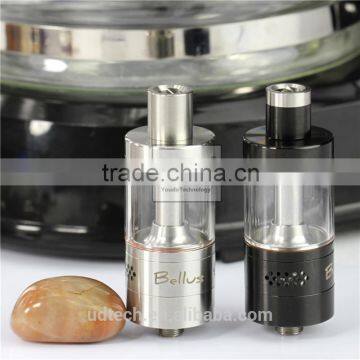 cool black bellus for e-cig fan with Top filling side air hole prevent juice Splashing More easy for assembling