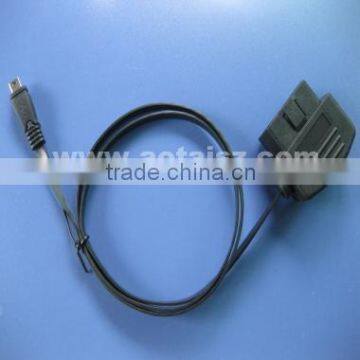 custom OBD usb cable obd extension wire china obd factory