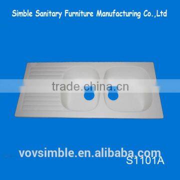 New Design Wholesale Double Bowl Kitchen Sink photo-2