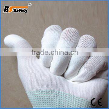 BSSAFETY Cheap factory anti-static working gloves PU gloves