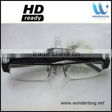 1080P Half frame spy glasses camera best mini hidden sports glasses camera