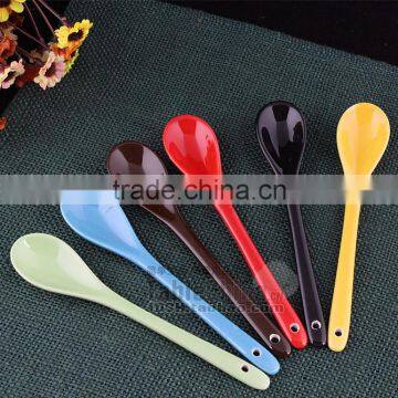 2016 promotion ceramic spoon,customized ceramic spoon with hole