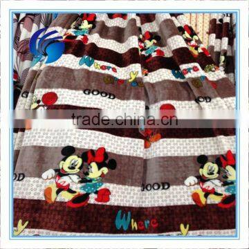 100% polyester flannel fleece blanket