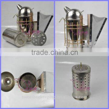 stainless steel beekeeping tools bee smoker hot sale in Europe