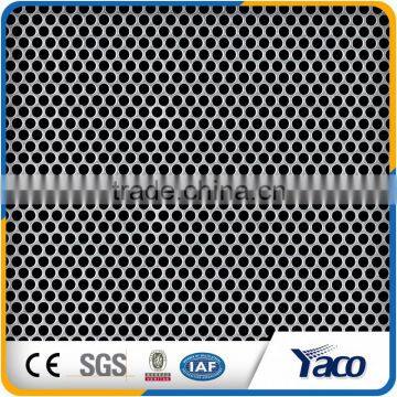 aluminum 16 gauge circle perforated metal mesh