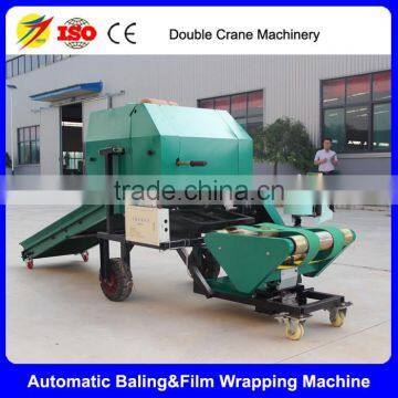 rice husk compress baler machine, corn straw baler for sale