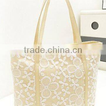 New lace flower woman handbag