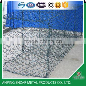 Galvanized hexagonal gabion wire mesh 1inch