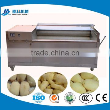 Stainless steel good performance ginger washing machine,ginger peeling machine