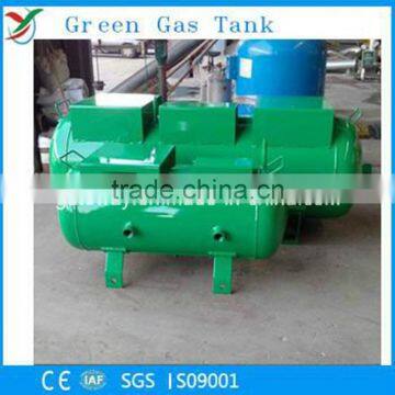 Professional Manufacture Carbon Stee Gas Tank with Green Color