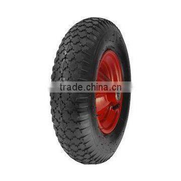 400X100 solid tire for wheelbarrow