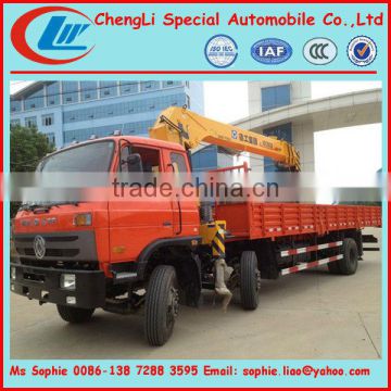 Truck with Crane,12~16 Crane, 6x4 driven sytem,truck with arm crane