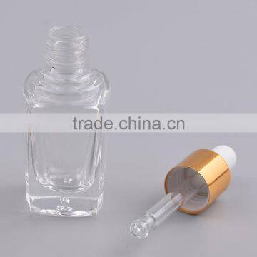 High Quality 10ml Empty Square Mould Glass Dropper Bottle With Child Proof Cap for Essential Oil photo-2