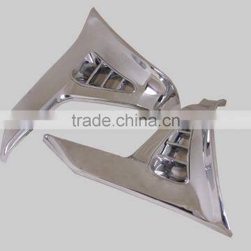 Chrome Saddlebag Scuff Covers Trims For Honda GL1800 GOLDWING 2001-2011 New
