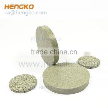 Mesh Powder Microns Sintered Porous Stainless Steel Filter Disk photo-4