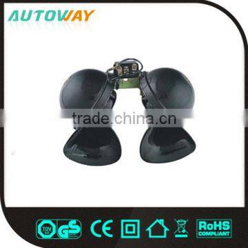 black 120mm electric automotive horn