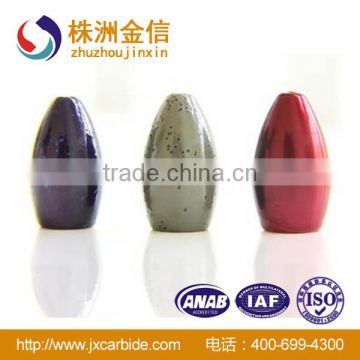 High-density Tungsten Carbide Bullet Fishing Sinker