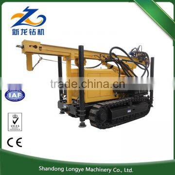 High performance equipment trailer mounted water well drilling rig