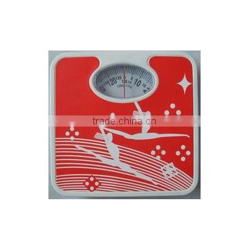 130kg Mechanical bathroom scale health weiht apparatus