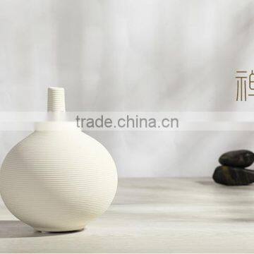 Modern decoration white ceramic & porcelain vases