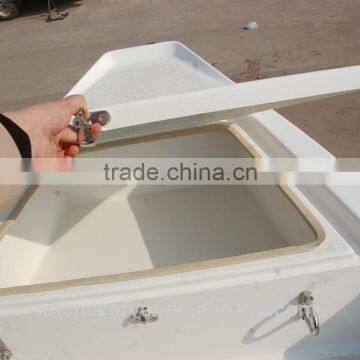 China Cheap 5.8m 19ft Fiberglass Bottom Inflatable Rib Boat photo-4