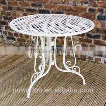 4 Seat Table Set Wrought Iron Outdoor Furniture photo-3