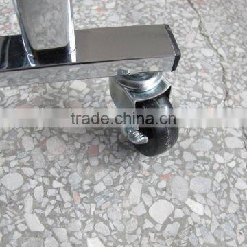 Vivinature 50 Pairs Rolling Shoes Rack and Chrome Shoes Tower photo-4