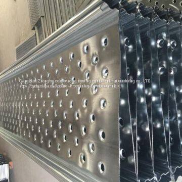 Professional Punched Stainless Steel Scaffolding Ladder Plank Machine photo-4