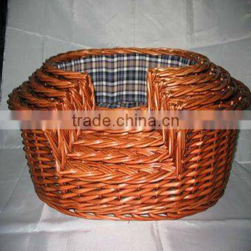 High Quality wicker basket small pet house